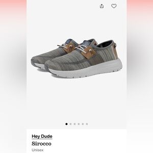 Hey Dude Men's Gray Sirocco loafers